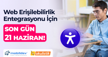 Mobildevden Okulist Kullanıcılarına Özel Web Erişilebilirlik Fırsatı