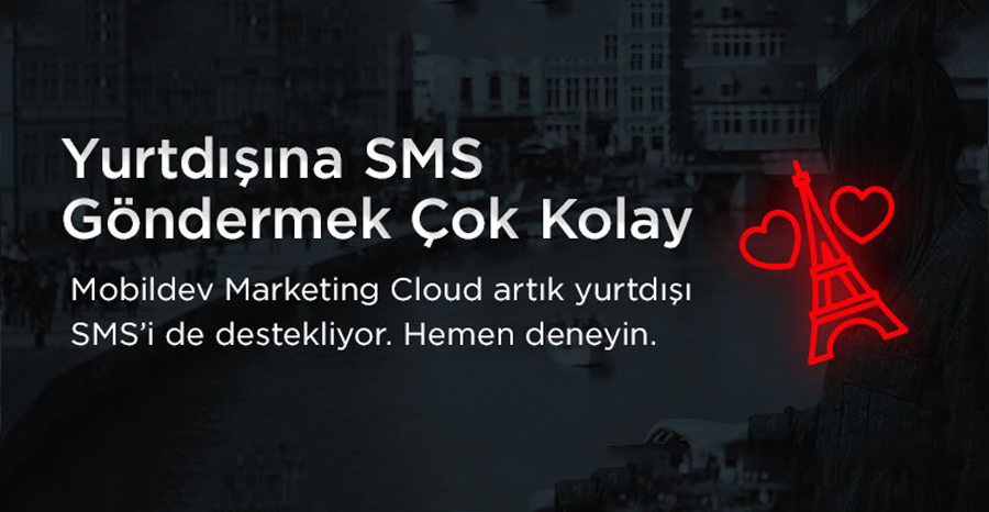 Yurtdışına SMS Göndermek Çok Kolay