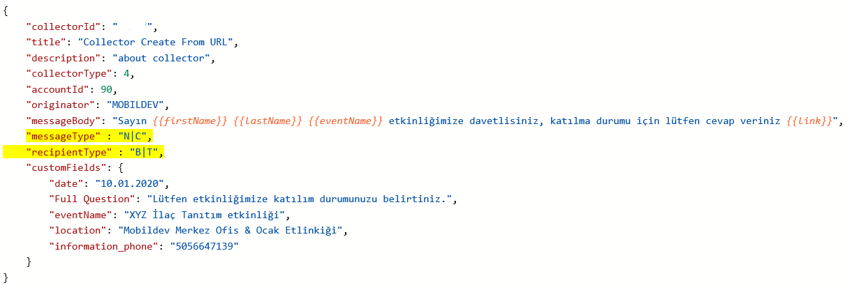 Mobildev Anket API Servislerinde Güncellemeler