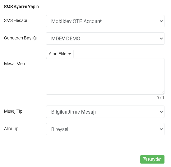 Mobildev Anket Ara Yüz Güncellemeleri